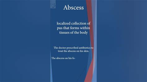 abscess plural|abscess meaning.